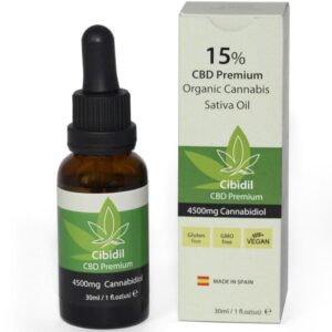 vVigoroso 500 COSMETICS - CIBIDIL ÓLEO RELAXANTE CBD 15% 30 ML