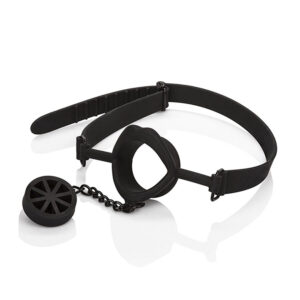 vVigoroso CALEXOTICS - SCANDAL MORDAÇA COM PLUG DE SILICONE PRETO