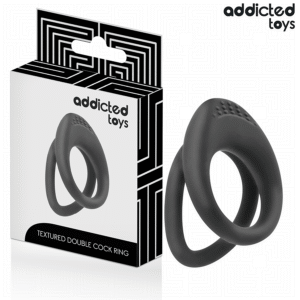 Vigoroso ADDICTED TOYS - ANEL DE PÊNIS COM DUPLA TEXTURA