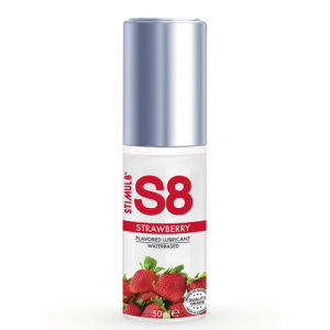 vVigoroso STIMUL8 - LUBRIFICANTE S8 MORANGO 50 ML