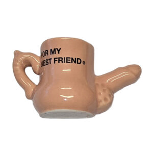 vVigoroso DIABLO PICANTE – CANECA MAGNET DE CERÂMICA COM PÊNIS ELEVADO “PARA MEU MELHOR AMIGO”