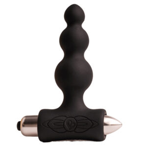 Vigoroso ROCKS-OFF - PETITE SENSATIONS BUBBLES PLUG ANAL VIBRADOR PRETO