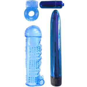 Vigoroso CLASSIX - KIT PARA CASAIS DE PRAZER SUPREMO AZUL