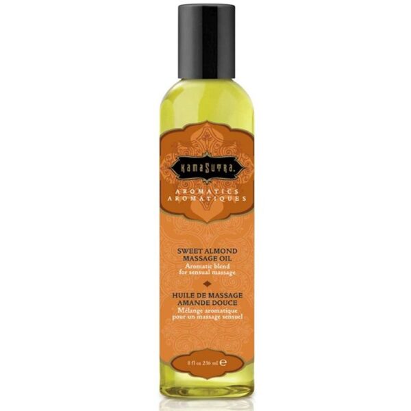 vVigoroso KAMASUTRA - ÓLEO DE MASSAGEM DE AMÊNDOA DOCE 236ML