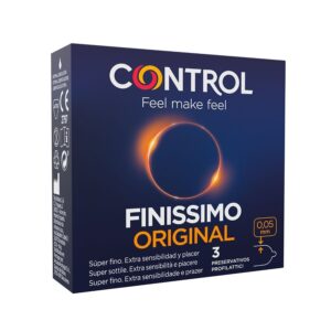 Vigoroso - CONTROL - PRESERVATIVOS FINISSIMO 3 UNIDADES