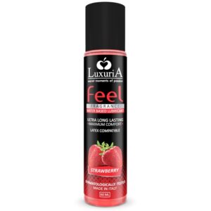 vVigoroso INTIMATELINE - LUXURIA FEEL LUBRIFICANTE BASE DE GUA DE MORANGO 60 ML