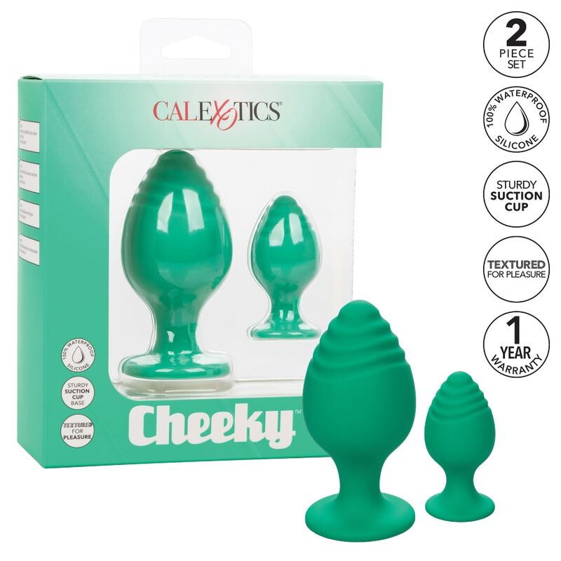 vVigoroso CALEXOTICS - BUTTPLUG CHEEKY VERDE
