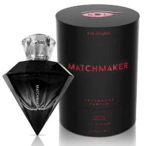 vVigoroso OLHO DE AMOR - MATCHMAKER BLACK DIAMOND LGBTQ PERFUME FEROMONES PARA ELE 30 ML