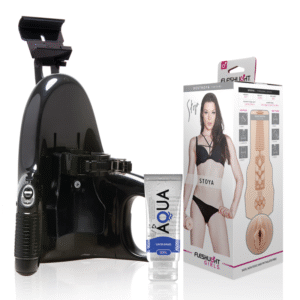 Vigoroso FLESHLIGHT - VAGINA STOYA DESTROYA + LANÇAMENTO UNIVERSAL + LUBRIFICANTE AQUA QUALITY 50 ML