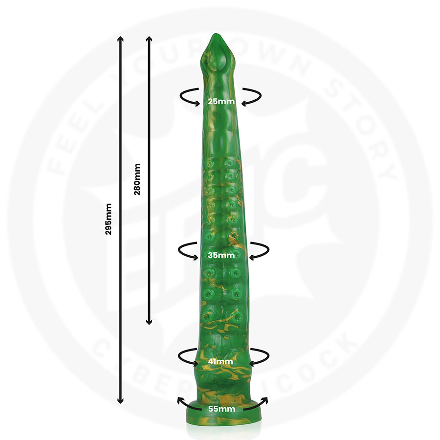 EPIC - DILDO HYLOS VERDE FLASH - Image 3