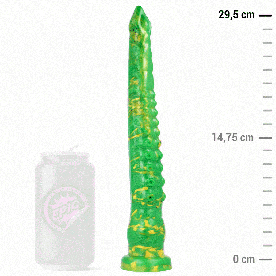 Vigoroso EPIC - DILDO HYLOS VERDE FLASH