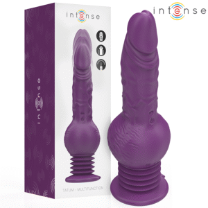 Vigoroso INTENSE - VIBRADOR MULTIFUNCIONAL TATUM COM VIBRAÇÃO PARA CIMA E PARA BAIXO 24 CM ROXO