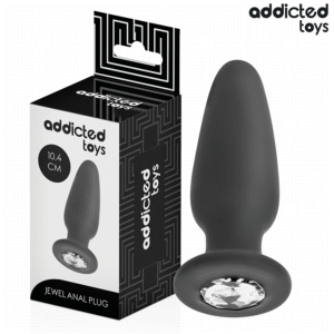 Vigoroso ADDICTED TOYS - PLUG ANAL COM JOIA TAMANHO M 10