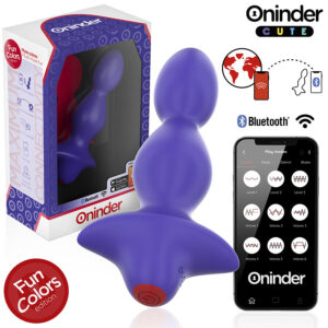 Vigoroso ONINDER CUTE - PLUG ANAL VIBRANTE LOVE BUTT - APLICATIVO MUNDIAL GRATUITO
