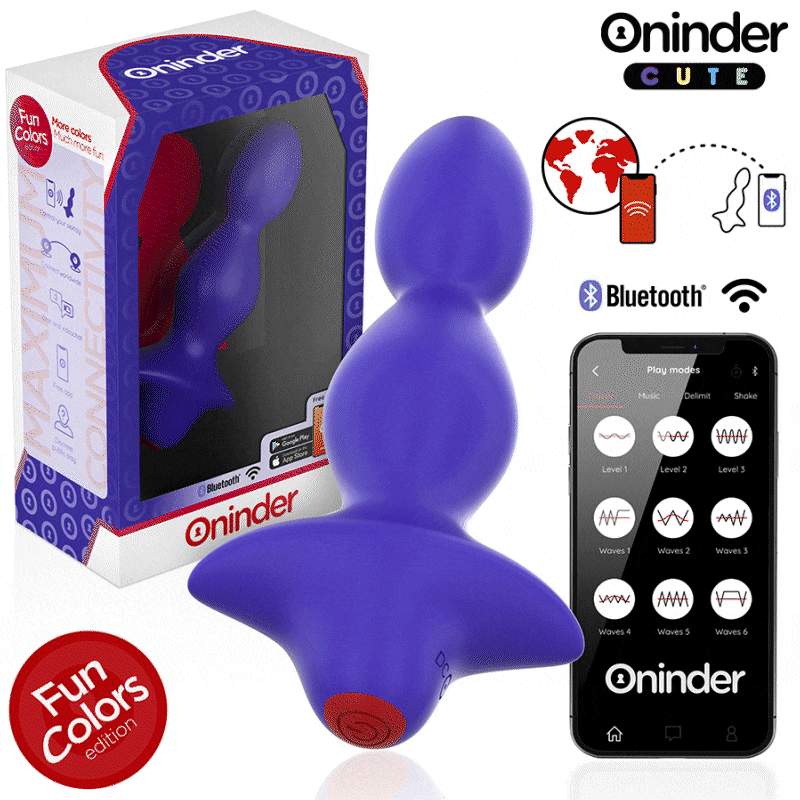 ONINDER CUTE - PLUG ANAL VIBRANTE LOVE BUTT - APLICATIVO MUNDIAL GRATUITO - Image 2