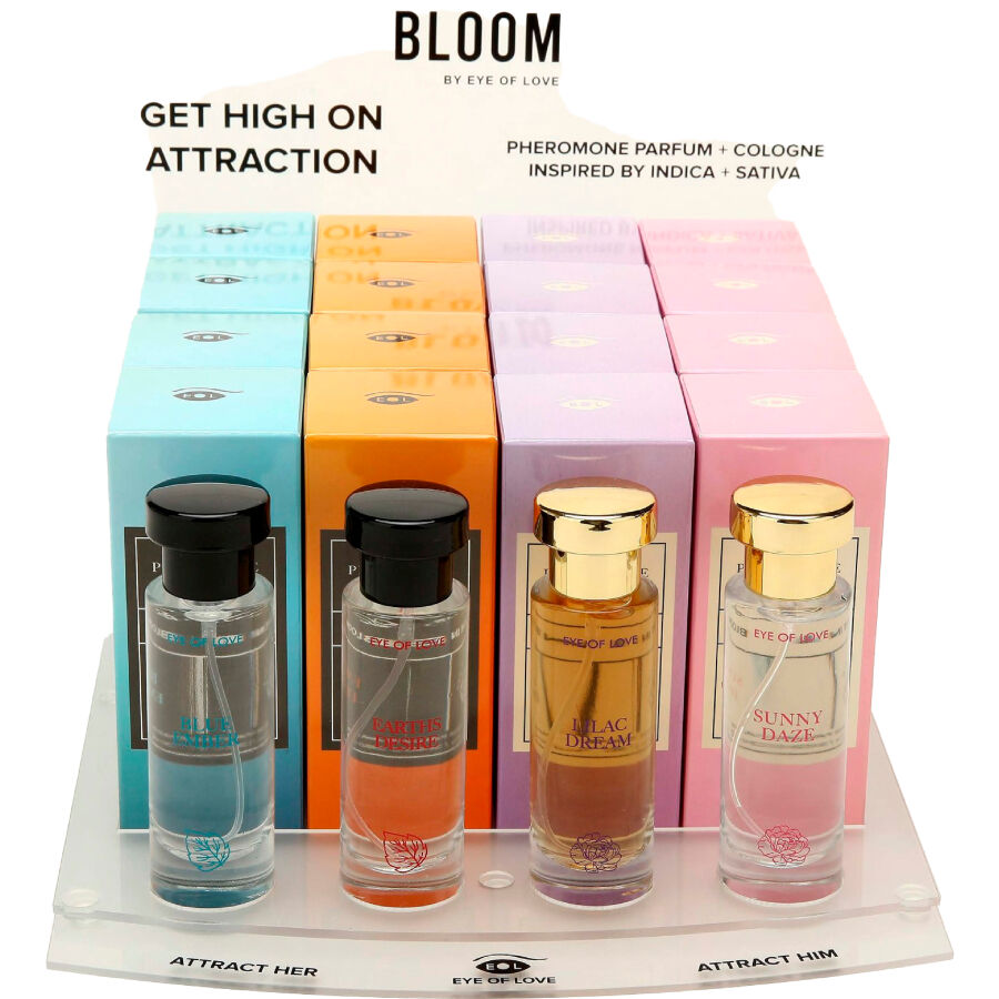 EYE OF LOVE - BLOOM EXPOSITOR 4X6 PERFUMES 10 ML - Image 2
