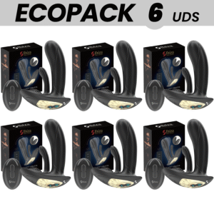 Vigoroso ECOPACKS 6 UNIDADES - VIBRADOR VESTÍVEL IBIZA COM ESTIMULAÇÃO DO PONTO G E CLITÓRIS COM CONTROLE REMOTO