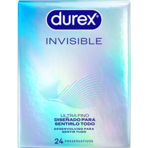 Vigoroso - DUREX - PRESERVATIVOS ULTRA FINOS INVISÍVEIS 24 UNIDADES