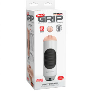 Vigoroso EXTREME TOYZ - PIPEDREAM MEGA GRIP VAGINA MASTURBADOR VIBRADOR