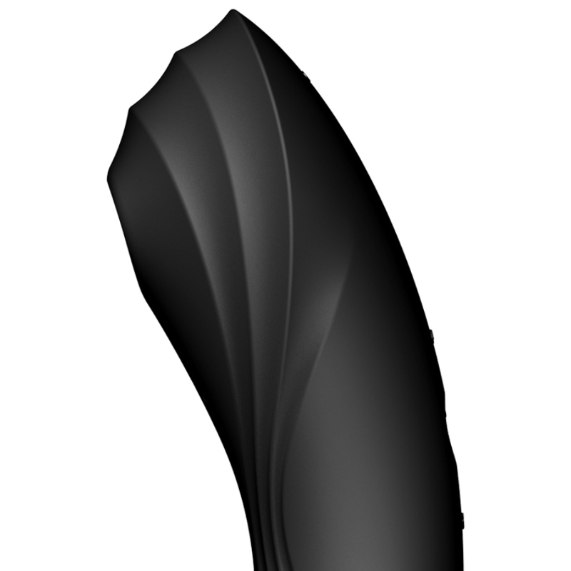SATISFYER - VIBRADOR DE PULSO DE AR CURVY TRINITY 4 PRETO - Image 2