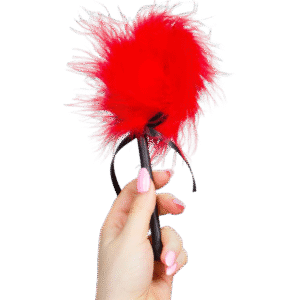 vVigoroso SECRETPLAY - ESPANADOR MARABOU VERMELHO