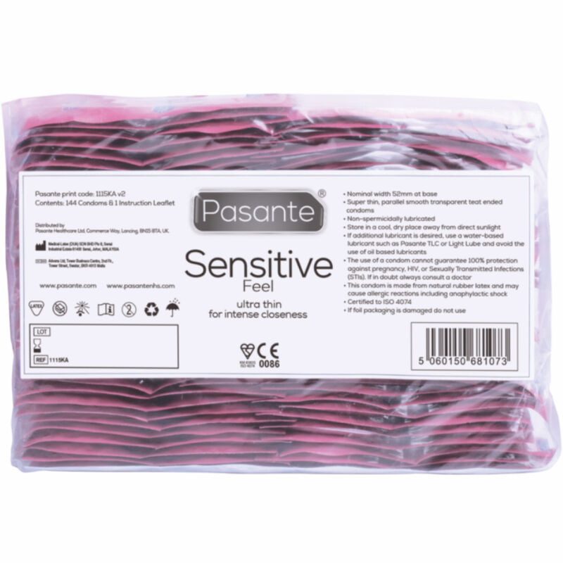 PASANTE - SACO SENSÍVEL A PRESERVATIVOS 144 UNIDADES - Image 3