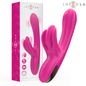 Vigoroso INTENSE - BRITNEY MULTIFUNCIONAL RABBIT VIBRADOR 23 CM ROSA