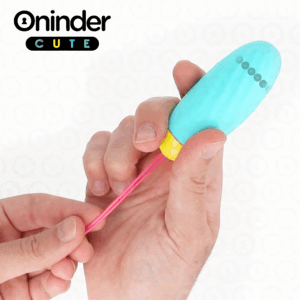 Vigoroso ONINDER CUTE - OVO DE SILICONE VIBRO-GIRATÓRIO LOVE PLEASURE - APLICATIVO MUNDIAL GRATUITO