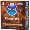 SKINS - PACOTE COM 4 PRESERVATIVOS CHOCOLATE PREMIUM - Image 2