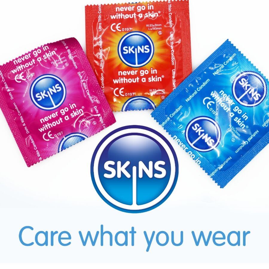 SKINS - PACOTE COM 8 PRESERVATIVOS PREMIUM VARIADOS - Image 3
