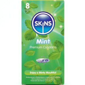 Vigoroso - SKINS - PRESERVATIVOS MINT PREMIUM PACOTE COM 8
