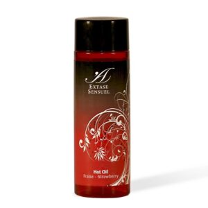 vVigoroso EXTASE SENSUAL - ÓLEO ESTIMULANTE DE CALOR DE MORANGO 100 ML