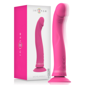 Vigoroso INTENSE - MICHELANGELO ROSA VIBRADOR DE SILICONE DILDO