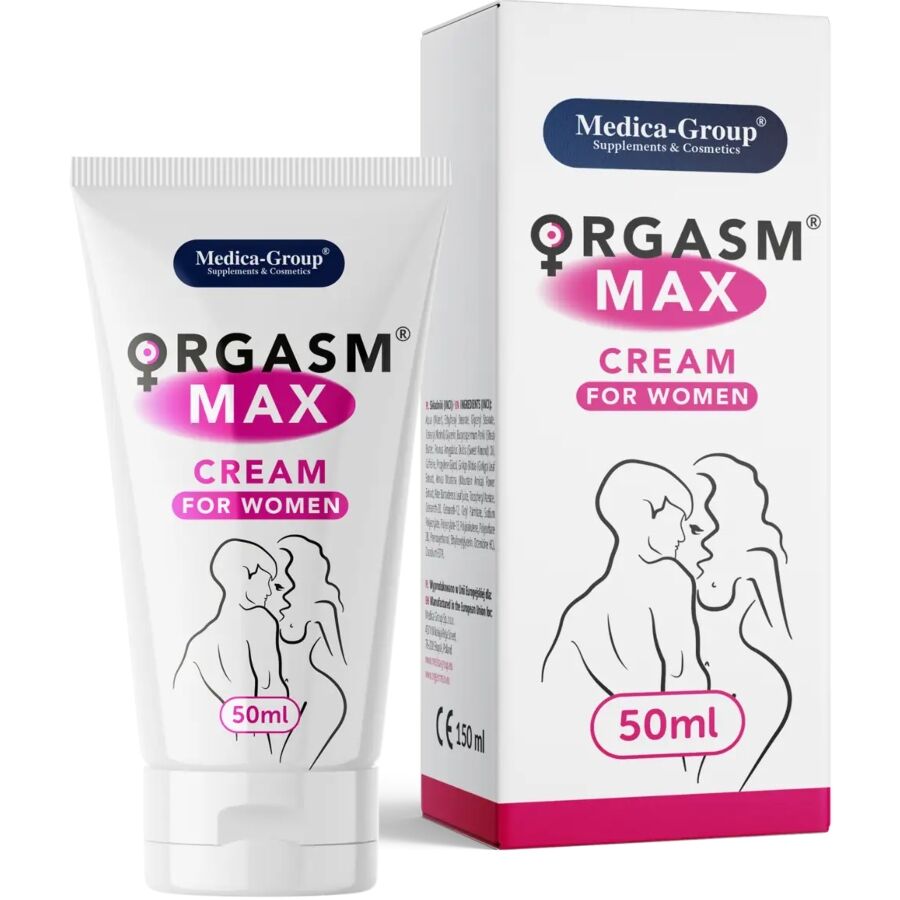 vVigoroso MEDICA GROUP - CREME ÍNTIMO ORGASM MAX PARA MULHERES 50 ML