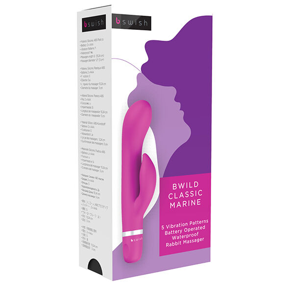 Vigoroso B SWISH - BWILD CLASSIC MARINE COELHO VIBRADOR CERISE