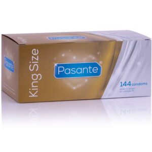 Vigoroso - PASANTE - PRESERVATIVOS KING SIZE CAIXA 144 UNIDADES