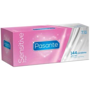 Vigoroso - PASANTE - DE PRESERVATIVOS ULTRAFINOS SENSÍVEIS 144 UNIDADES