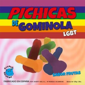 vVigoroso PRIDE - FRUTAS DO PÊNIS GOMAS LGBT