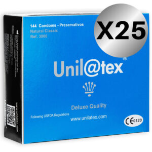 Vigoroso - UNILATEX - CONSERVANTES NATURAIS PACK 25 X 144 UNIDADES
