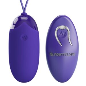 Vigoroso PRETTY LOVE - BERGER YOUTH OVO VIBRATÓRIO COM CONTROLO REMOTO VIOLETA