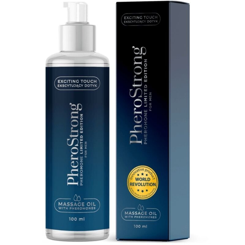 vVigoroso PHEROSTRONG - ÓLEO DE MASSAGEM EDIO LIMITADA HOMEM 100 ML