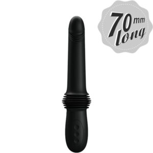 Vigoroso PRETTY LOVE - VIBRADOR PAZUZU 3 MODOS DE IMPULSO PRETO