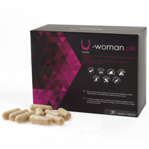vVigoroso 500 COSMETICS - U-WOMAN AUMENTA A LIBIDO FEMININA - 30 CÁPSULAS