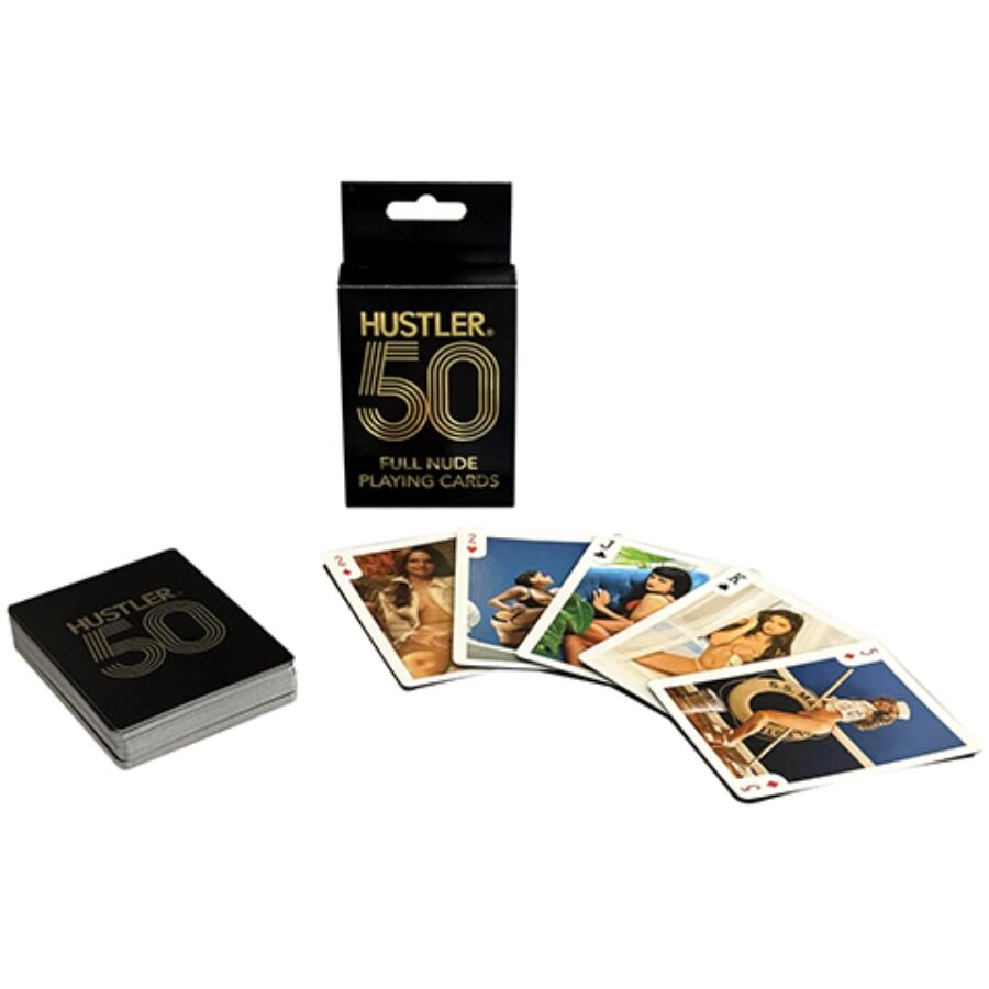vVigoroso KHEPER GAMES - HUSTLER 50 CARTAS DE JOGO TOTALMENTE NUA