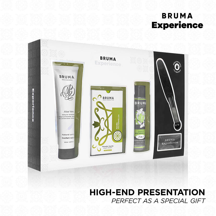 vVigoroso BRUMA XPERIENCE - KIT DOCE TENTAÇÃO MELANCIA VIBRO-ORGÁSMICA