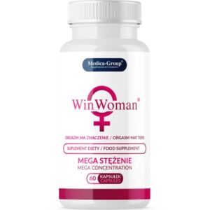 vVigoroso MEDICA GROUP - WIN WOMAN LIBIDO ENLARGEMENT 60 CÁPSULAS