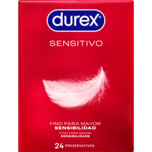 Vigoroso - DUREX - PRESERVATIVOS SENSITIVE 24 UNIDADES