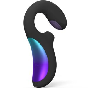 Vigoroso LELO - ENIGMA DUPLO VIBRADOR SÔNICO PONTO G PRETO