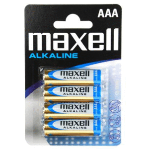 Vigoroso MAXELL - BATERIA AAA 4PCS