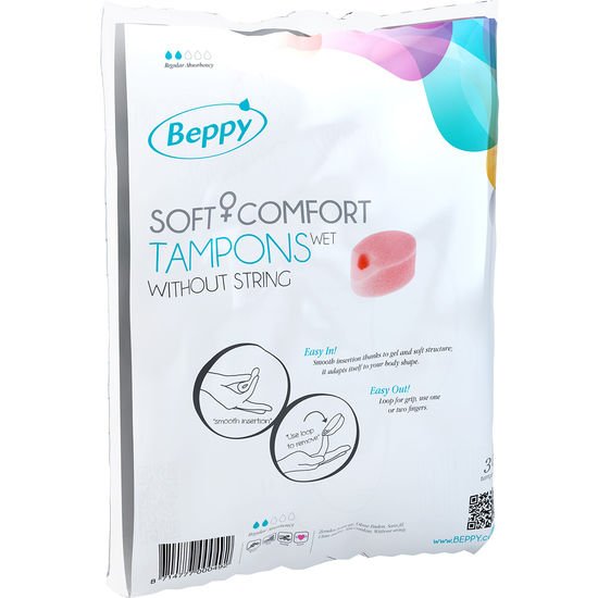vVigoroso BEPPY - SOFT COMFORT TAMPONS MOLHAM 30 UNIDADES